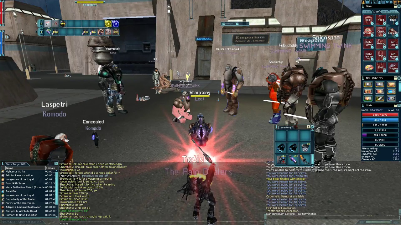 Anarchy Online PvP with a Level 18 Keeper