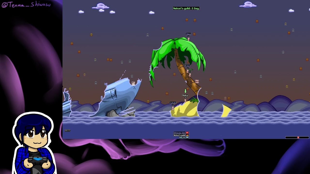 Jugando un rato con Tenma - Worms Armaggedon - con MrafX y nekori