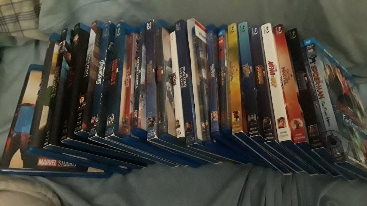 My Marvel Cinematic Universe Infinity Saga Blu-ray Collection (2020 Edition)