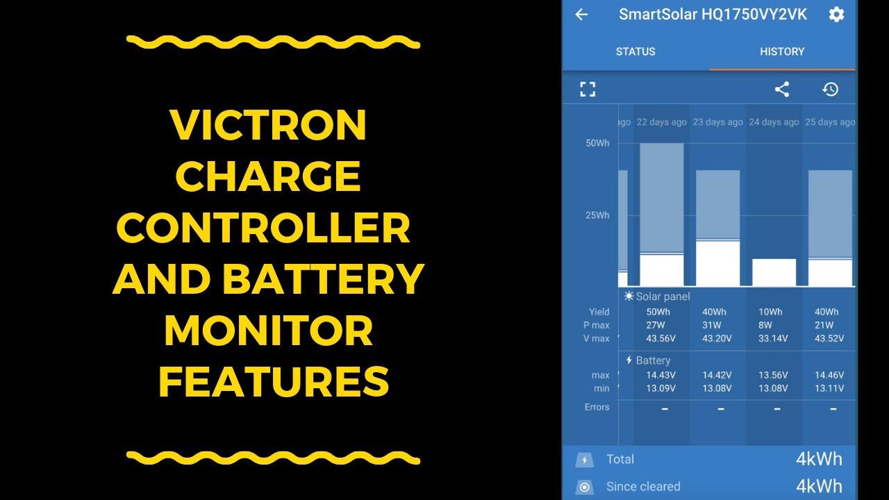 Victron Solar Charge Controller Features Explained