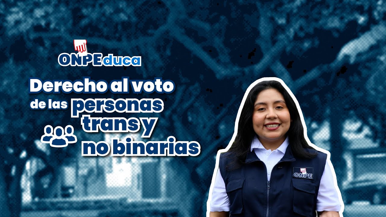 Derecho al voto de las personas trans y no binarias
