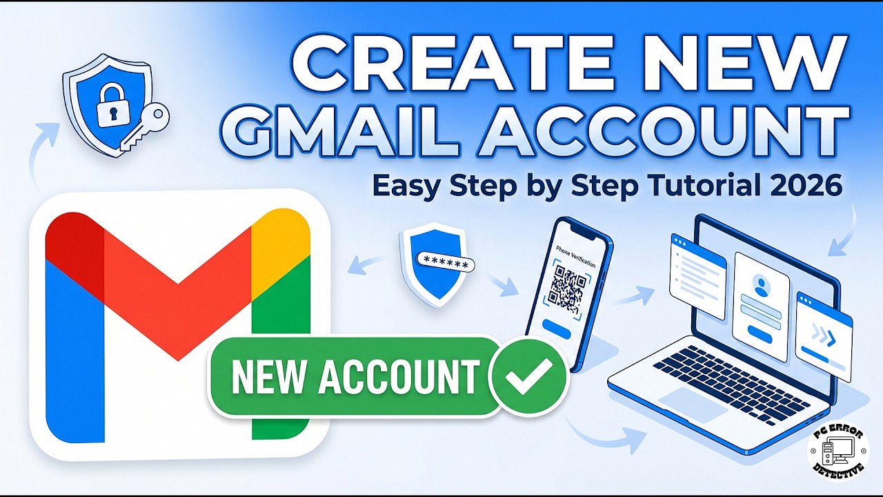 Как создать новый аккаунт Gmail в 2026 году (пошаговая инструкция для начинающих)