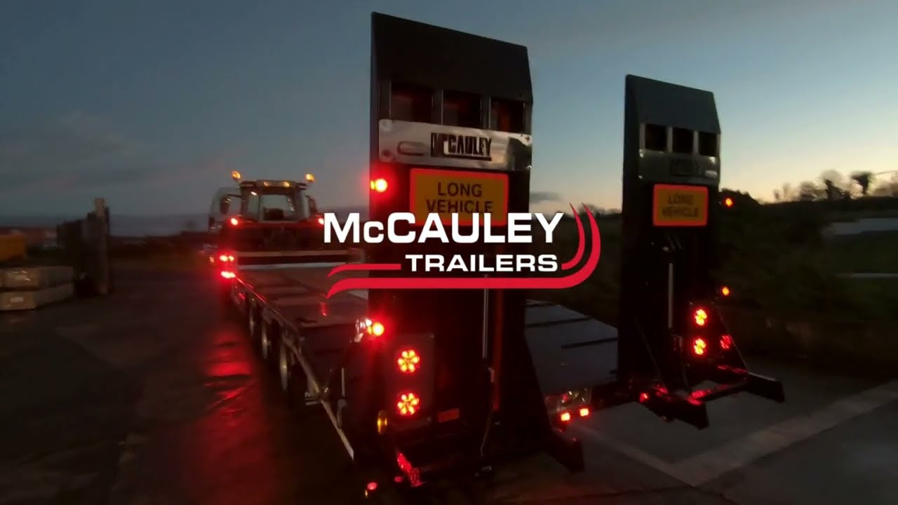TRI-AXLE ULTRA LOW LOADER TRAILER | MCCAULEY ULLT