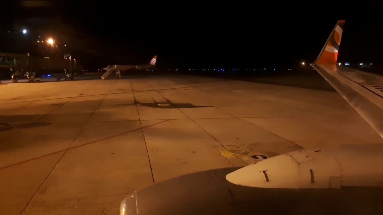 Decolagem Noturna Boeing  B737-800W GOL em Belém!!!!