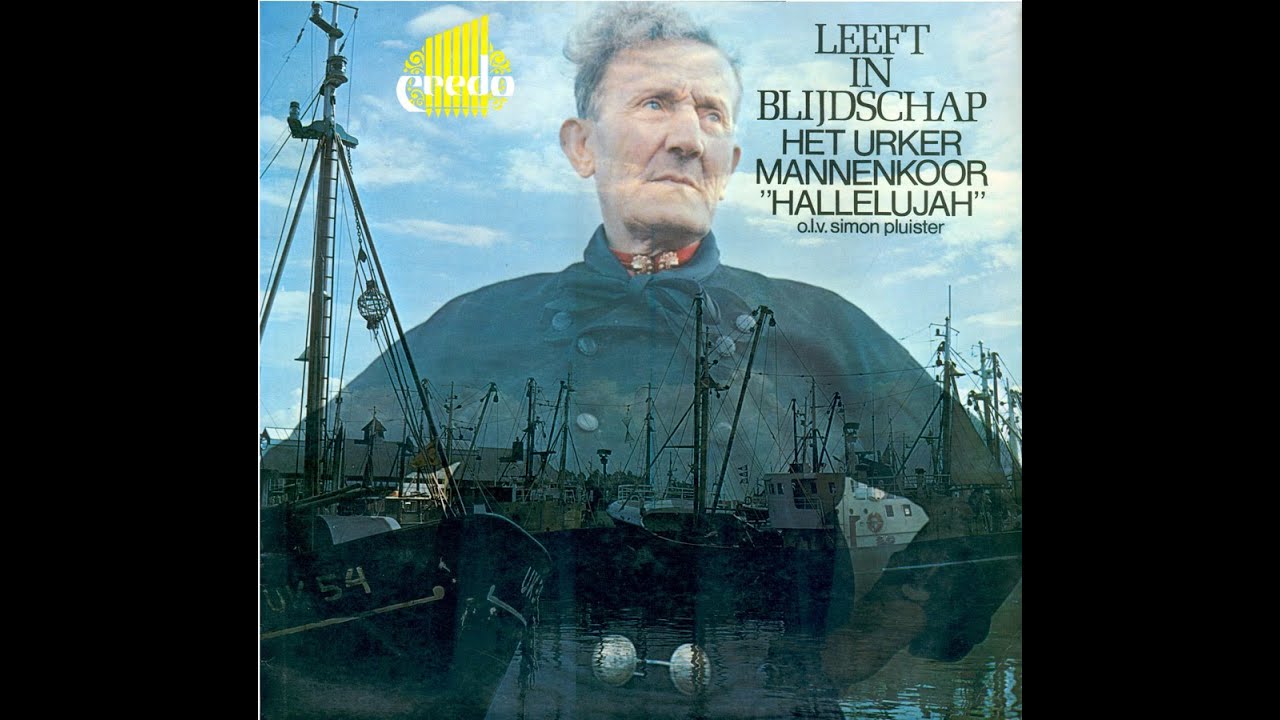 Urker Mannenkoor ‘Hallelujah’ o.l.v. Simon Pluister – Leeft in blijdschap. (met orkestbegeleiding)