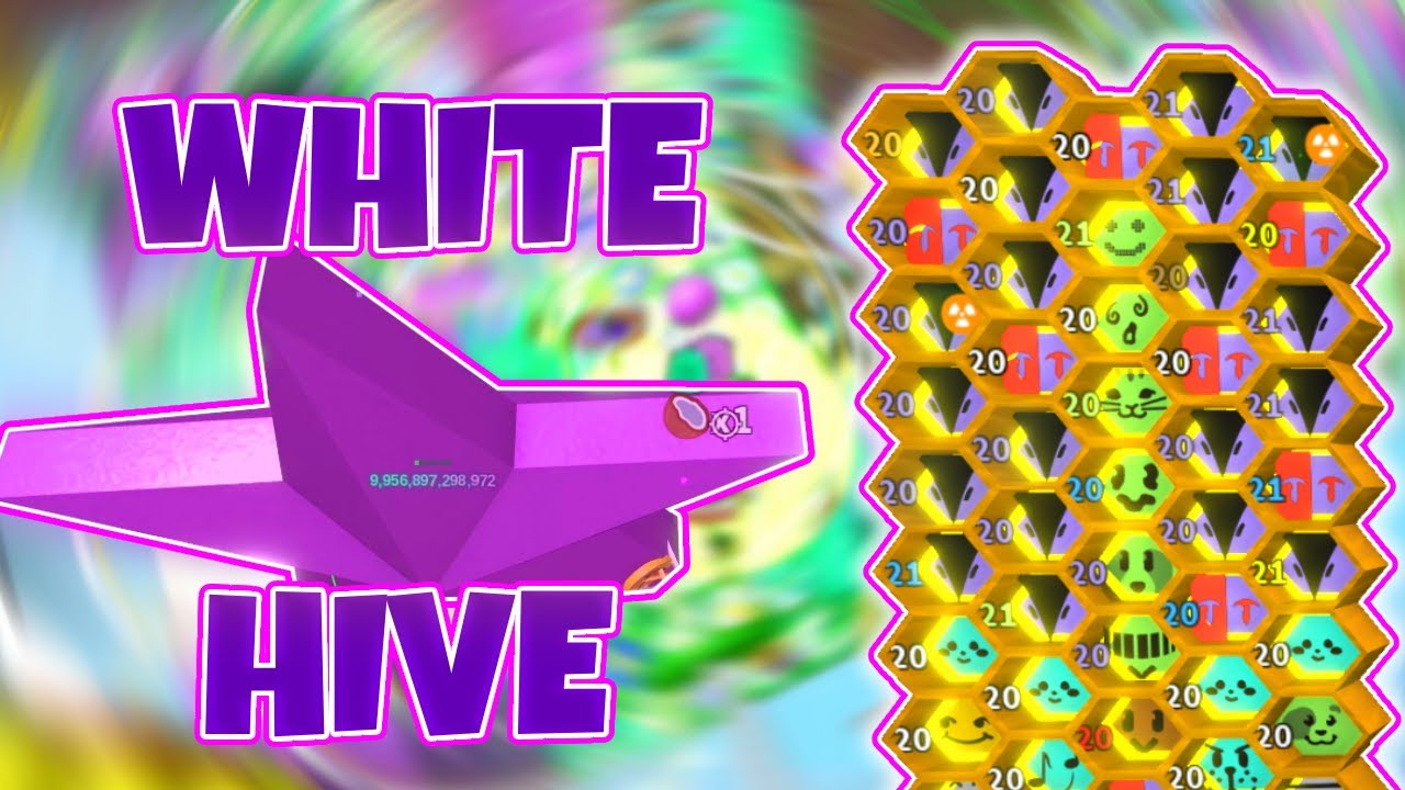 Switching To WHITE HIVE | Bee Swarm Simulator