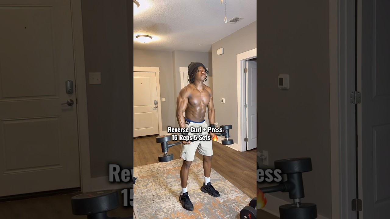 QUICK AT HOME WORKOUT ROUTINE TO GET SHREDDED FAST 🤯🔥 
