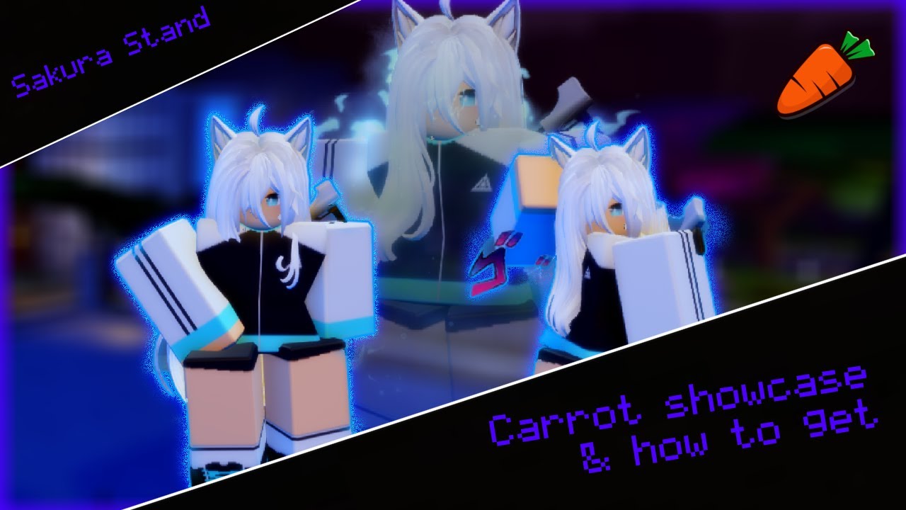 Carrot showcase and how to get in Sakura Stand [Easter Update]