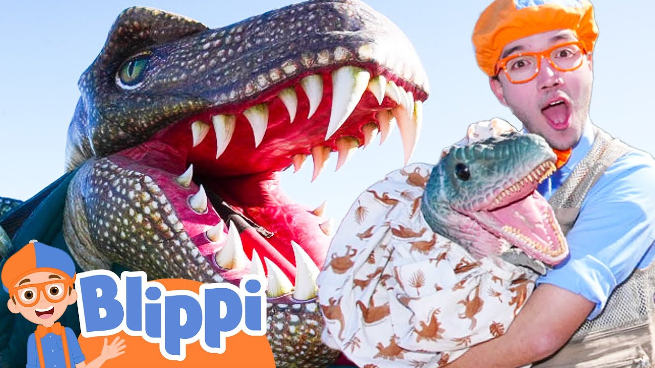 Blippi Learns About Baby Dinosaurs! Educational Videos for Kids
