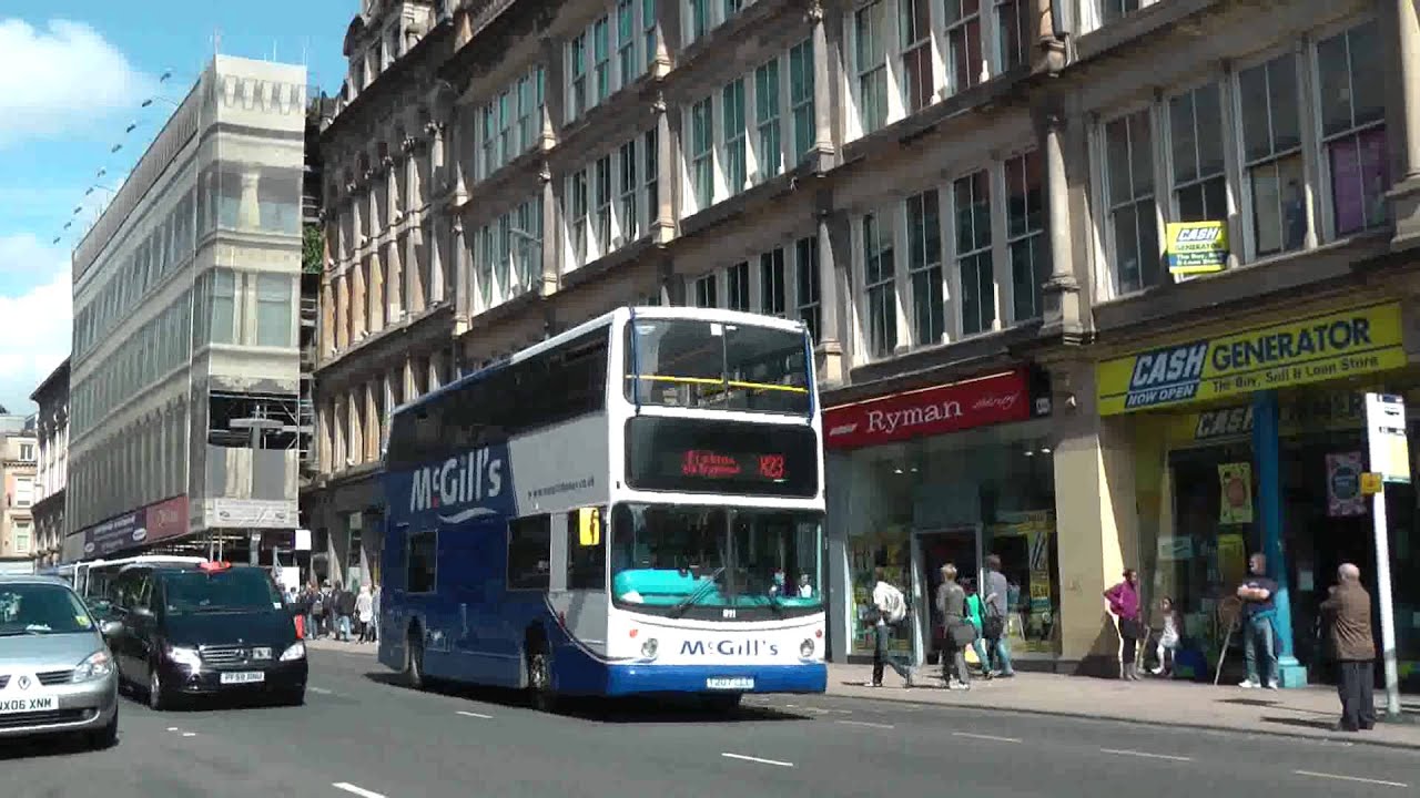 GLASGOW BUSES AUGUST 2011