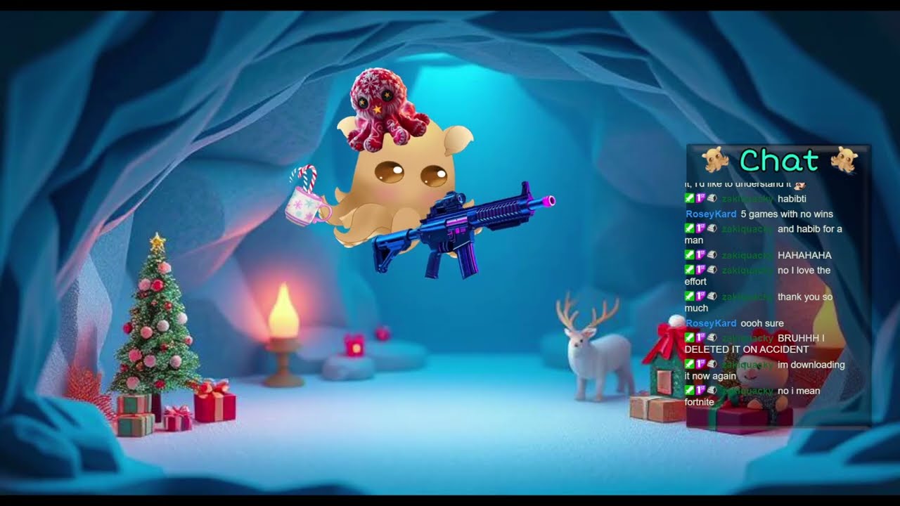 Fortnite with many friends, because, like, I have SOOOO many friends... so many friends...
