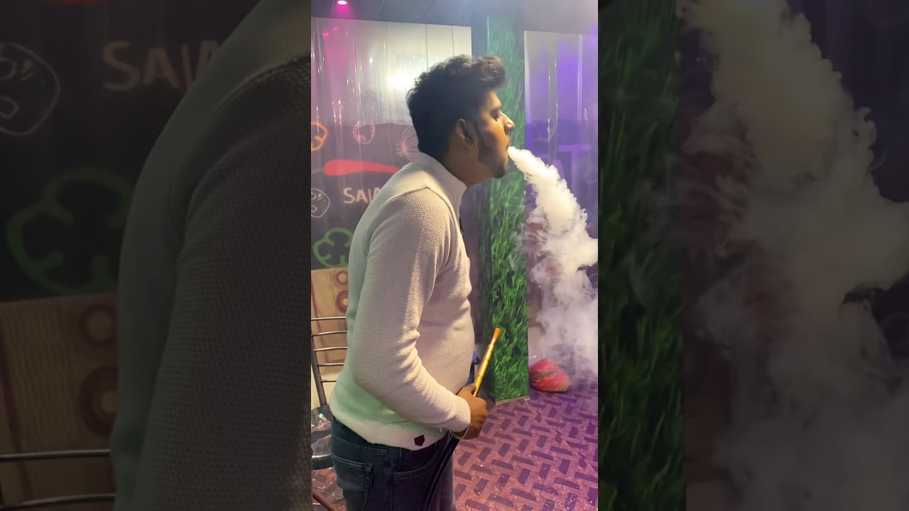 Hookah smoke rings 