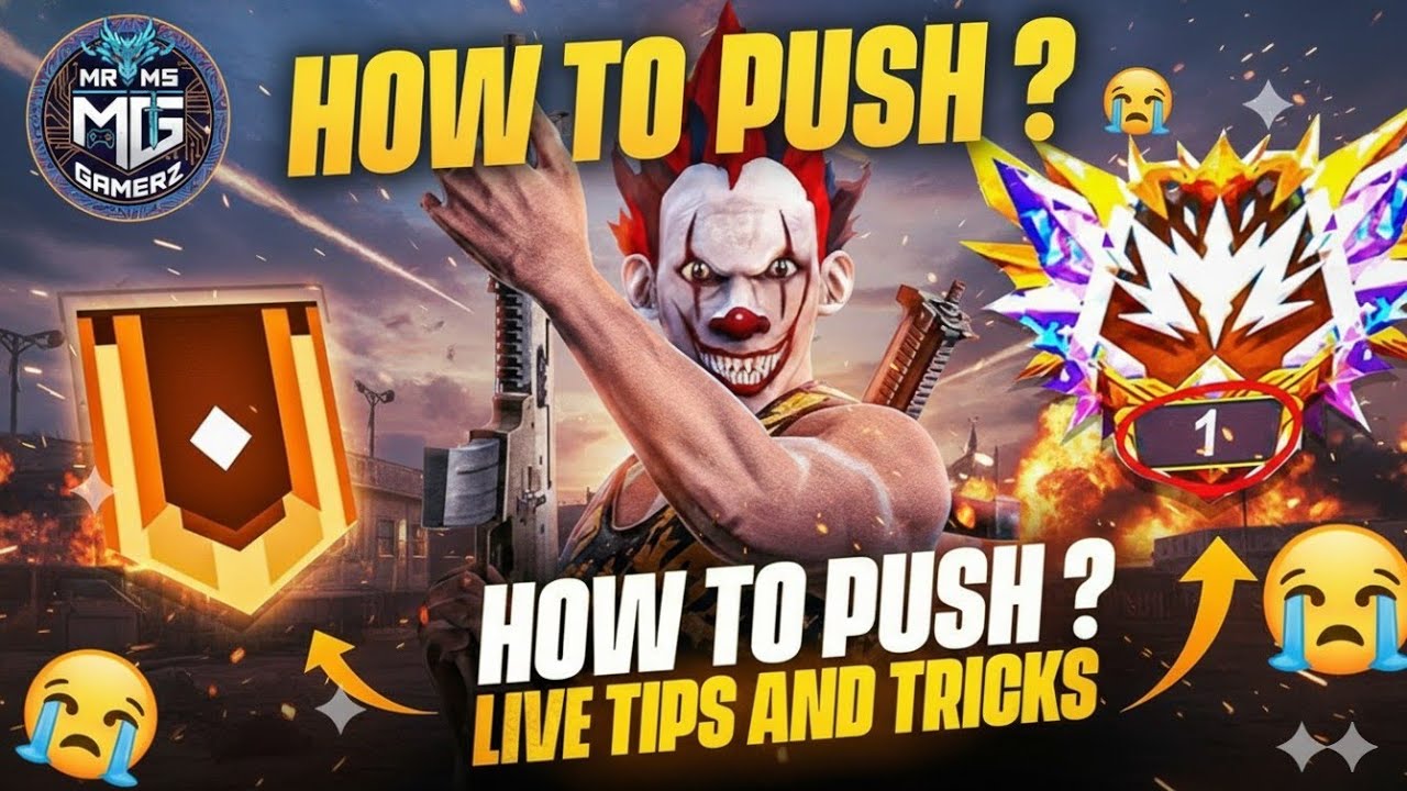 how to push rank in free fire Max 🤑 live tips and triks??#FreefireMaxlive #mrmsgamerz