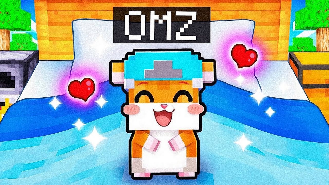 Omz is a HAMSTER in Minecraft