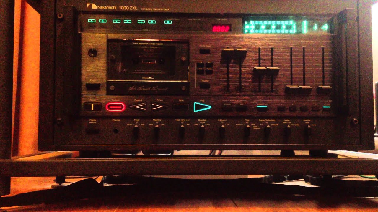Калибровка и запись на Nakamichi 1000ZXL