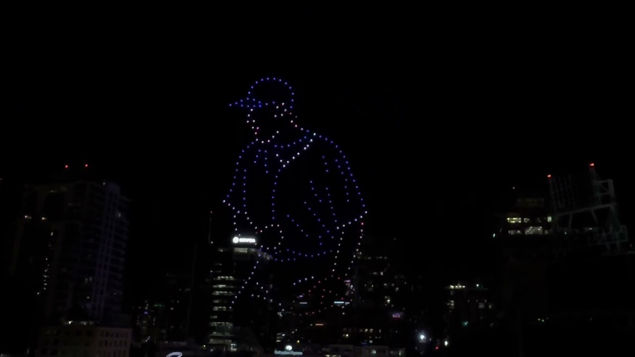 20th Anniversary of the Padres’ Petco Park - Drone light show