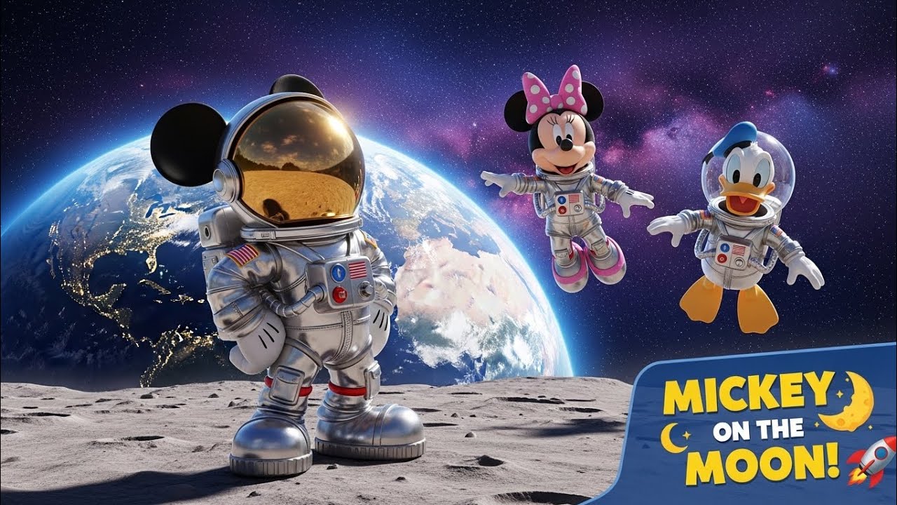 Mickey’s Magical Moon Mission | “We’re Really on the Moon!” 🌙🚀