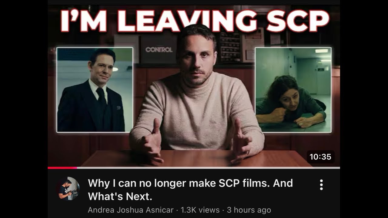 HEARTBREAKING - A DIRE LOSS FOR THE SCP FOUNDATION - ASNICAR PRODUCTIONS | Dr. Sherman Office Hours