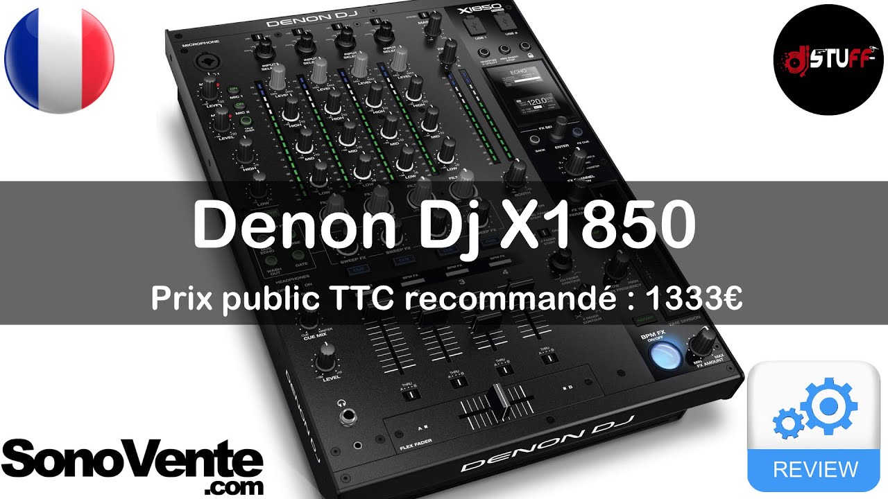 Denon Dj X1850 Prime 🇫🇷 ( English in description )