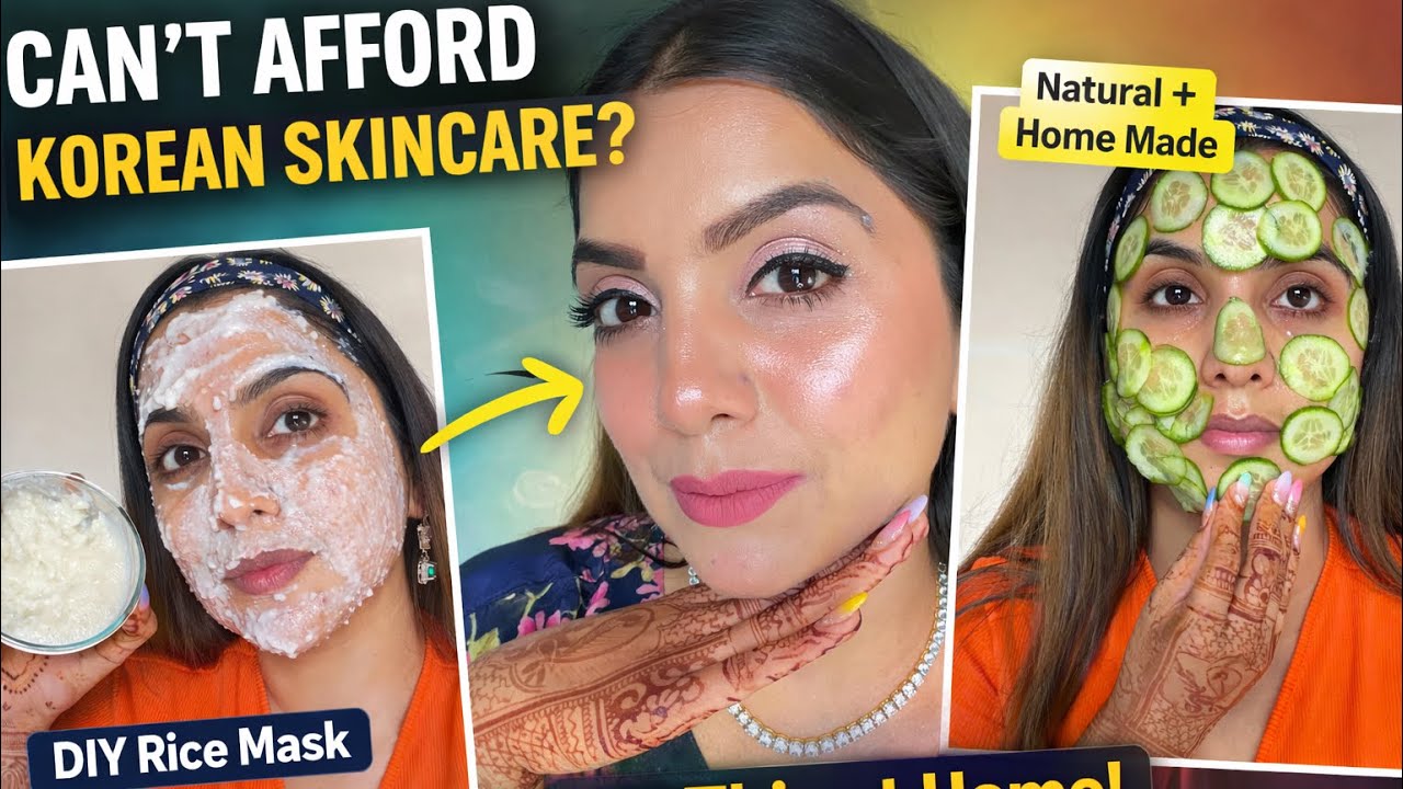 KOREAN DIY | HOMEMADE RICE SKINCARE FOR REAL GLOW ✨ #koreanskincare #koreanskin #skincare #ricemask 