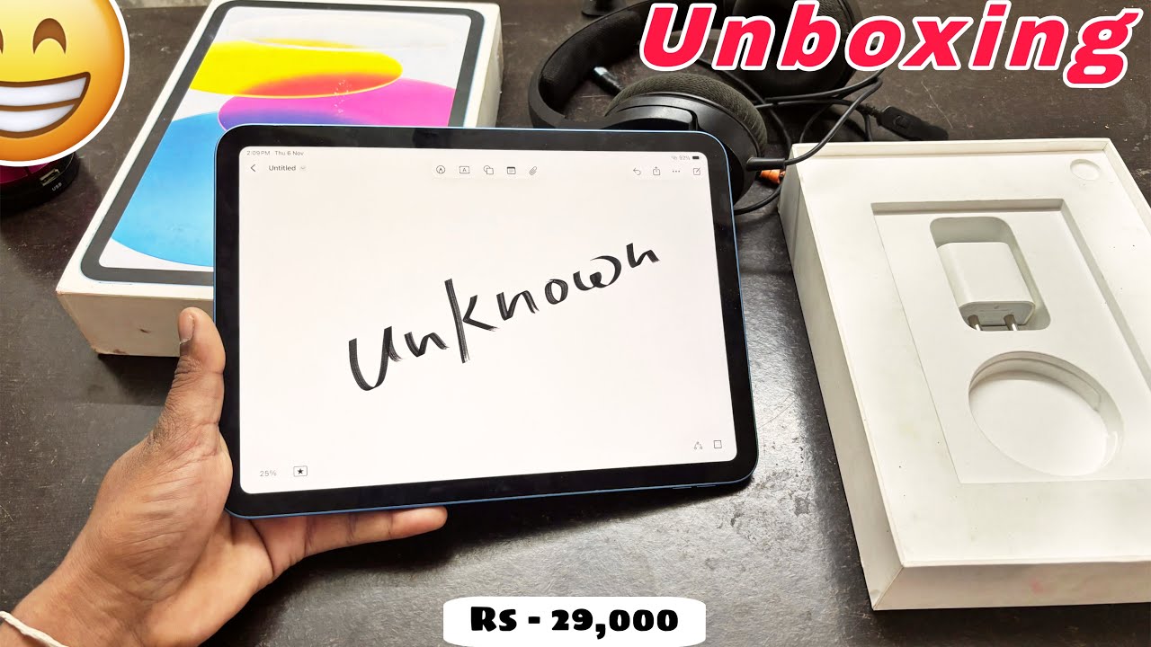 From YouTube Money? 😍iPad 11th Generation Unboxing - Unknown X Gaming