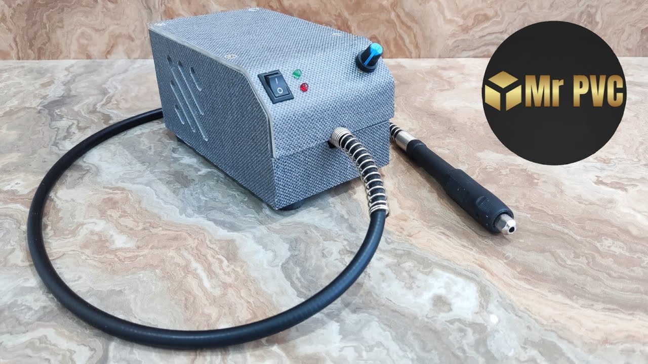 DIY Multi-Function Rotary Tool Using 775 DC Motor & PVC pipe