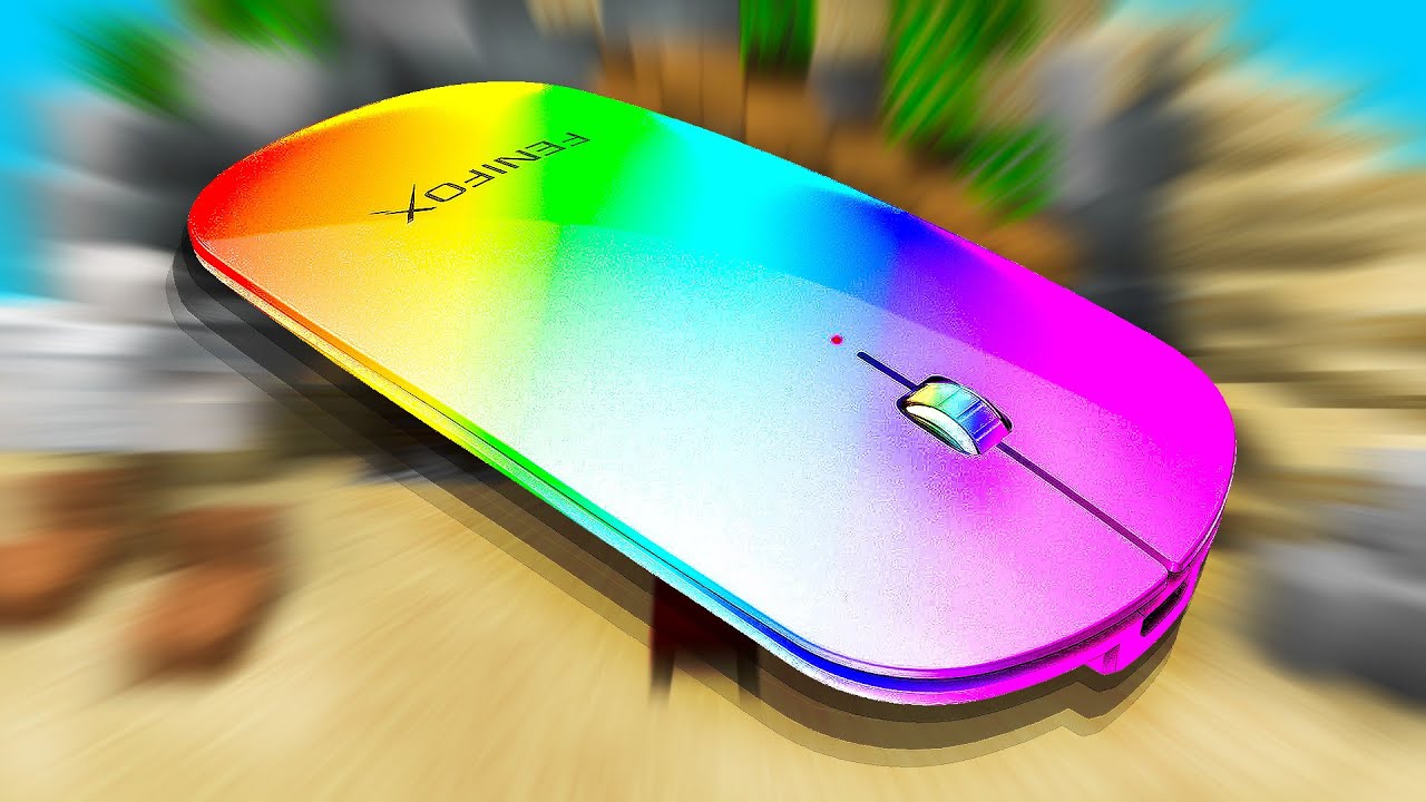Bedwars With A FLAT Gaming Mouse!