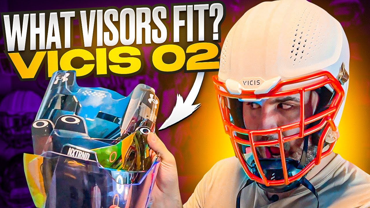 Testing *EVERY VISOR* on a Vicis 02 Football Helmet