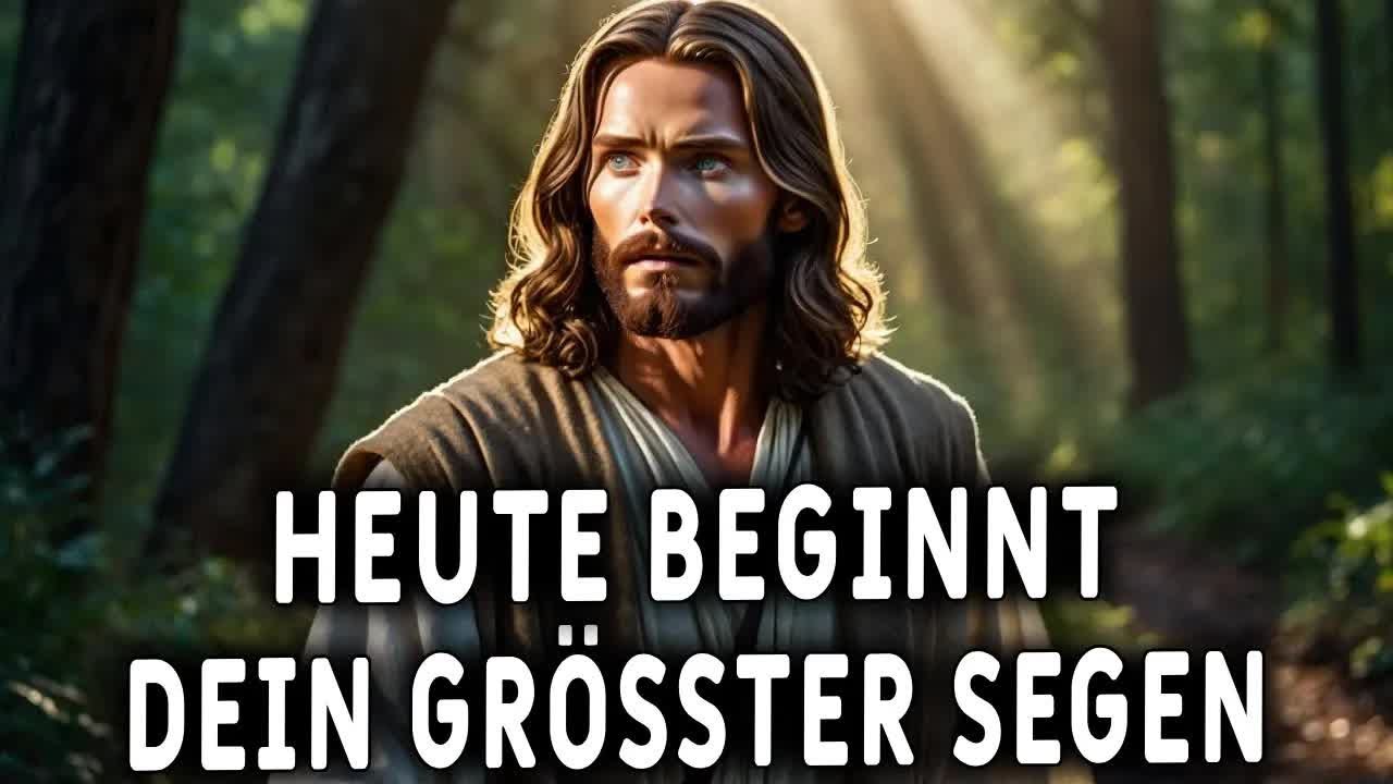 Dieser Tag markiert den Beginn deines größten Segens! Botschaft von Gott