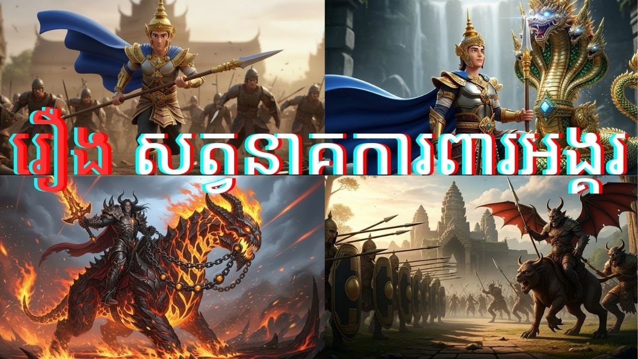 រឿង សត្វនាគការពារអង្គរ/The story of the dragon protecting Angkor
