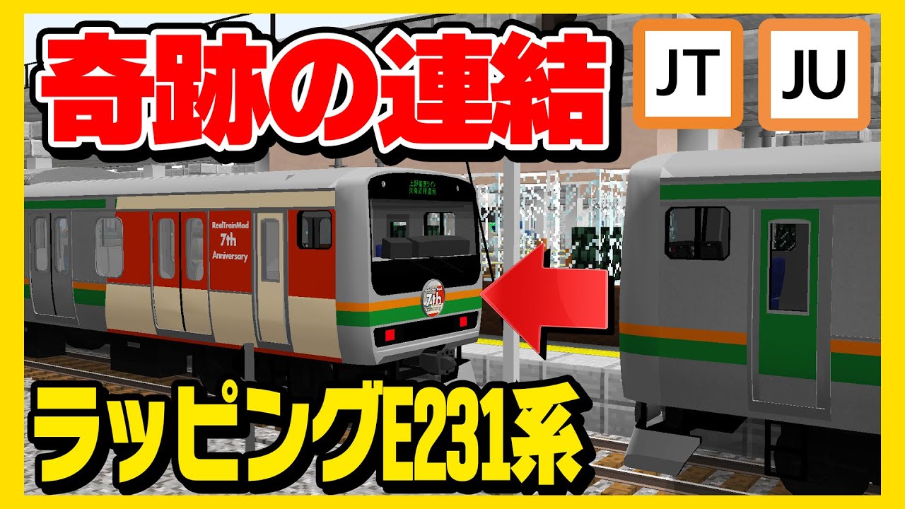 特別な塗装をした東海道線を連結させてみたッ！【RTM】