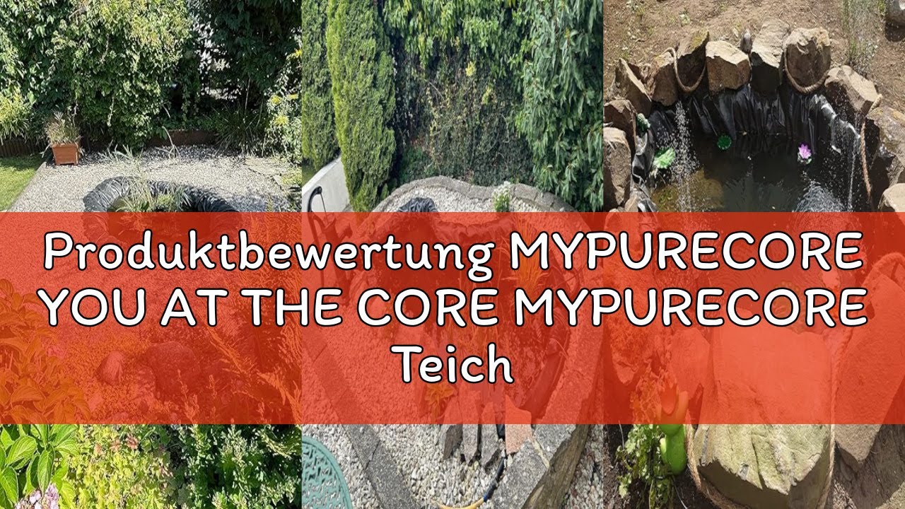 Produktbewertung MYPURECORE YOU AT THE CORE MYPURECORE Teichfolie - Verschiedene Größen - Strapazier