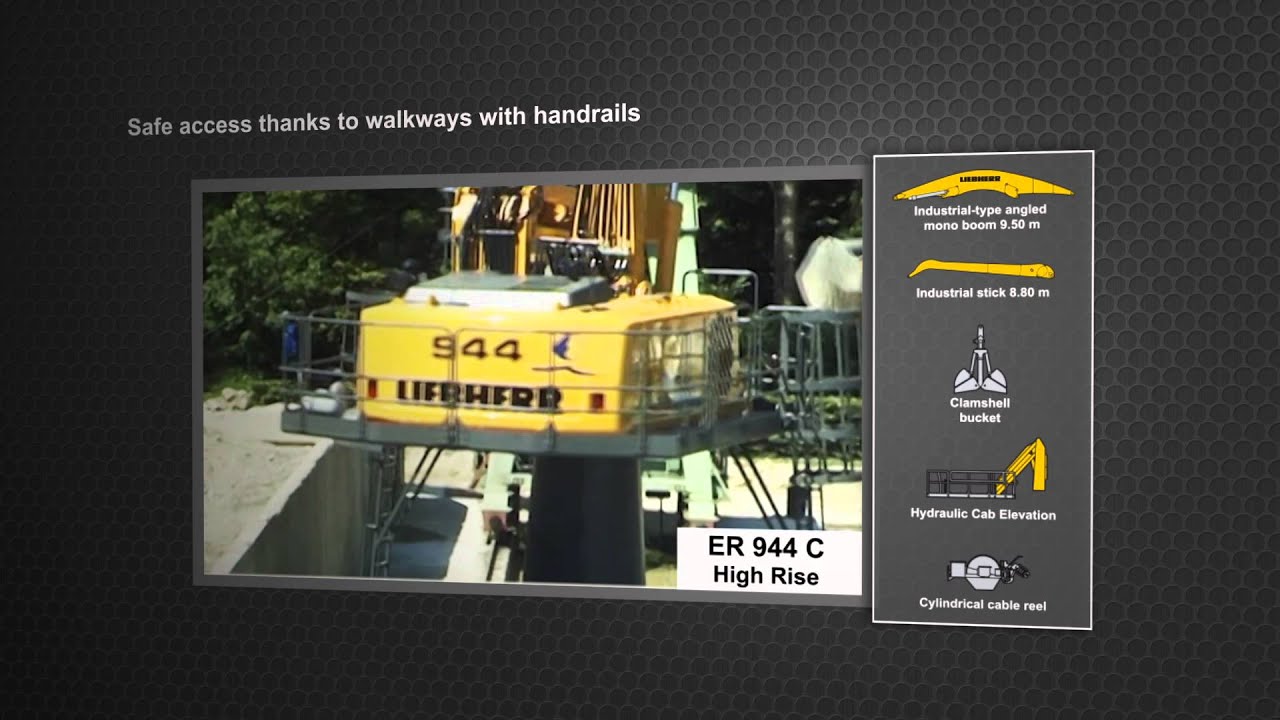 Liebherr - Electric excavator ER 944 C Highrise