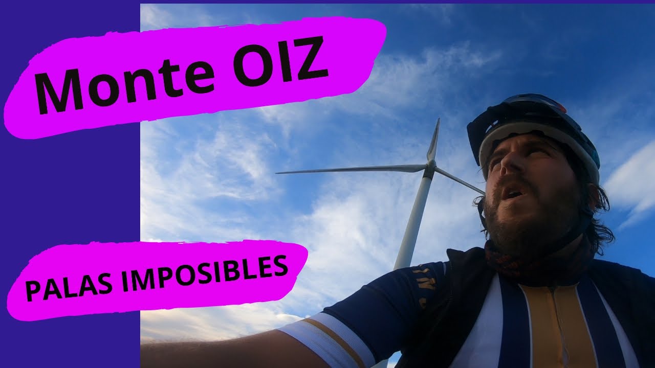 Subida al monte OIZ en BTT desde Sarria(Berriz). RAMPAS IMPOSIBLES