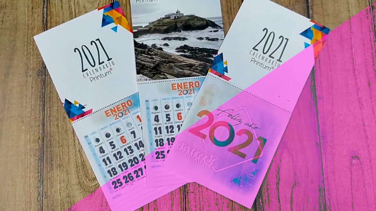 Como hacemos Calendarios personalizados imantados 2021