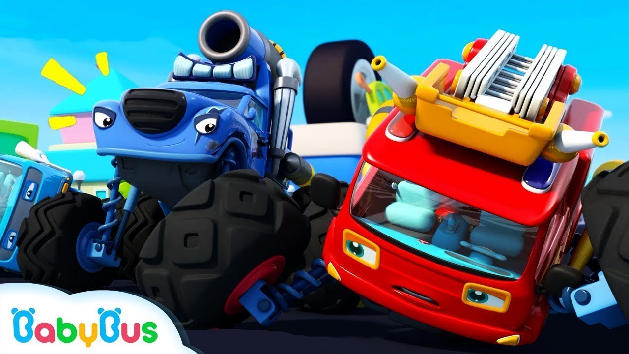 Xe quái xế Rắc Rối gian lận | Cuộc thi của xe quái xế | Nhạc thiếu nhi vui nhộn | BabyBus