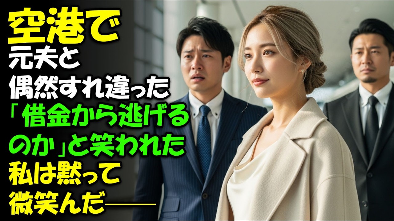 空港で元夫と偶然すれ違った。借金から逃げるのかと笑われ、私は黙って微笑んだ。でも五分後、彼が震え出した理由を――後で知った。