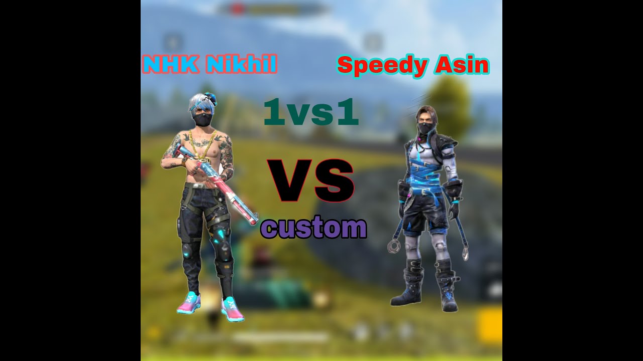 NHK.Nikhil vs Speedy.Asin / Free fire /1vs1/ ultimate player / Dhan Gaming