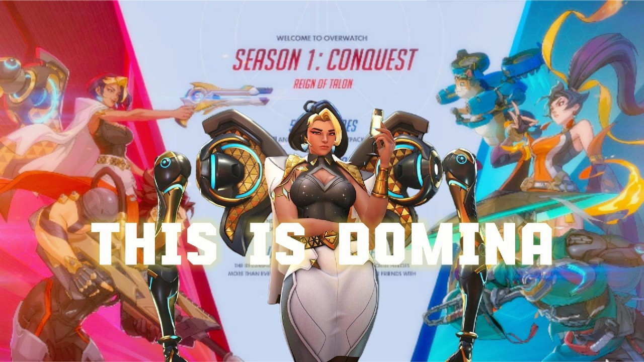 This is Domina, Overwatchs Latest Tank #overwatch #overwatch2