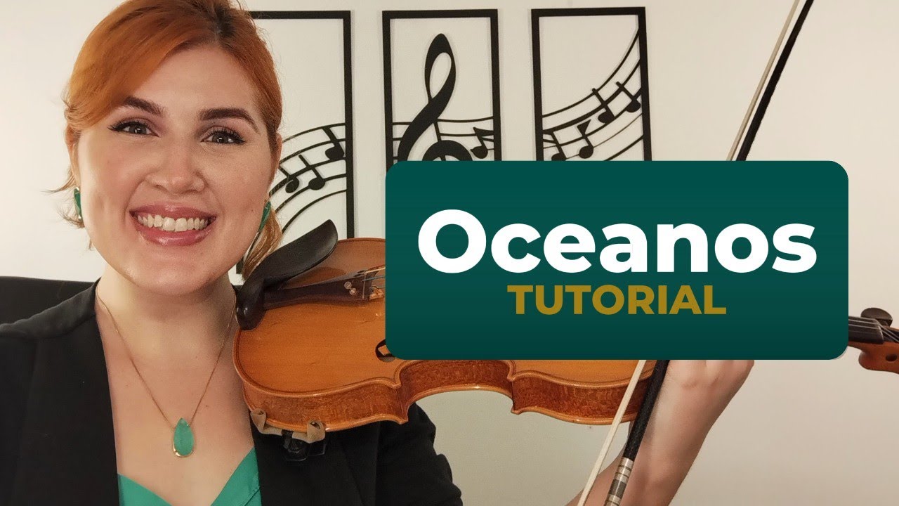 Como Tocar Oceanos no Violino | TUTORIAL | Bruna Zucateli