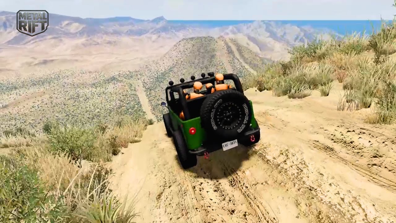 Realistic Survival Car Crashes | BeamNG Drive | Metal Rift