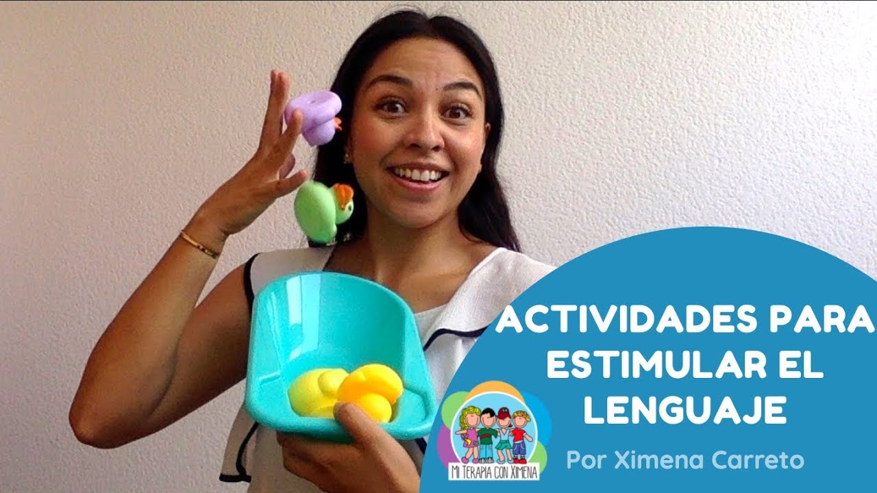 Actividades para estimular el Lenguaje l MI HIJO NO HABLA l Mi terapia con Ximena