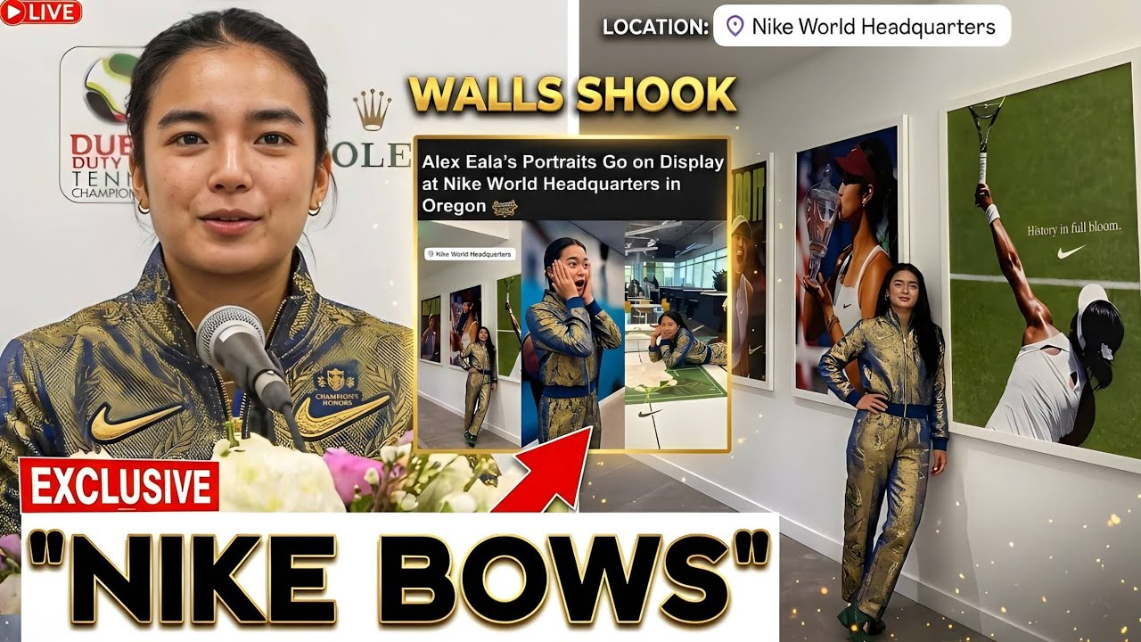 Nike Bows to a Queen! Alex Eala Immortalized at Oregon HQ