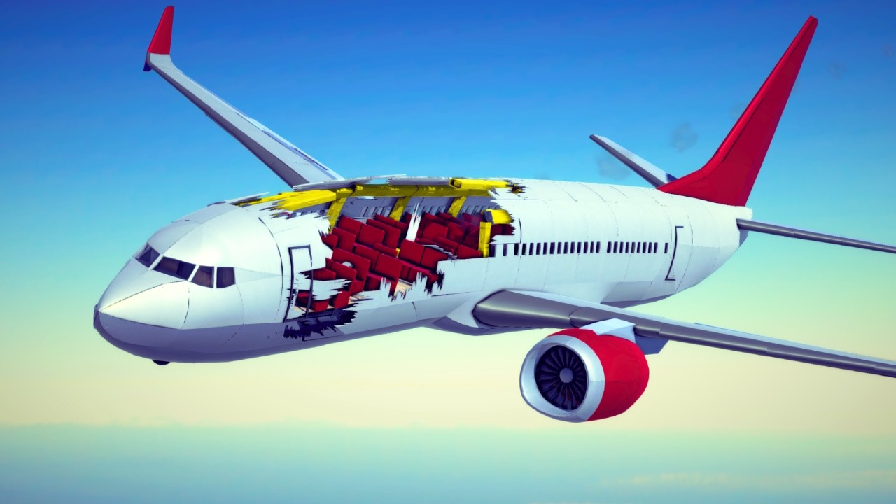 Real Airplane Disasters and Crashes #27 | Besiege