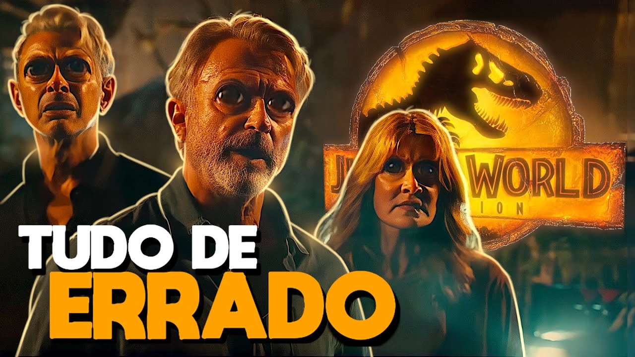 TUDO de ERRADO com JURASSIC WORLD: DOMÍNIO