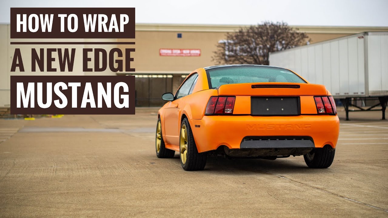 How To Wrap a New Edge Mustang