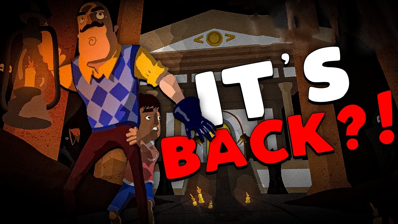 THE CANCELLED HELLO NEIGHBOR MOD THAT RETURNED... | Hello Neighbor Curse Retold