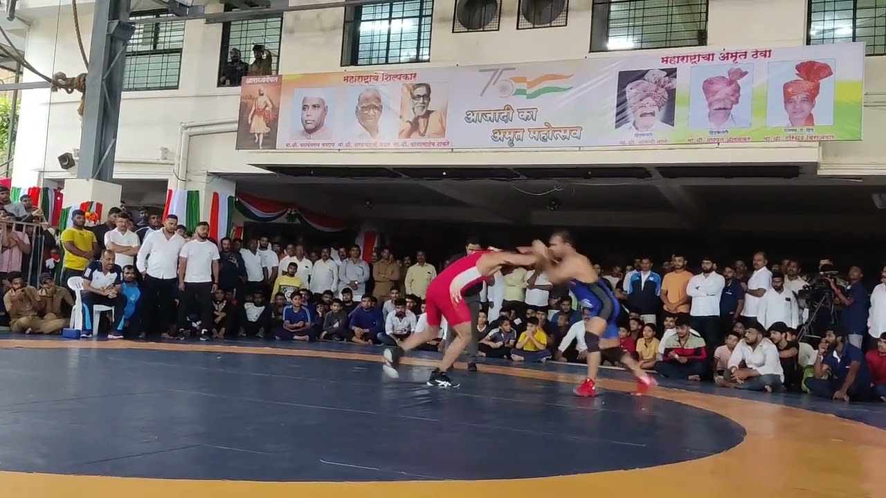 Narsingh Yadav vs Raviraj Chavan 74 KG Final National Games Trial