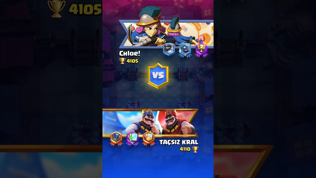 Clash Royale kupa kasıyoruz.@banyo_terliği