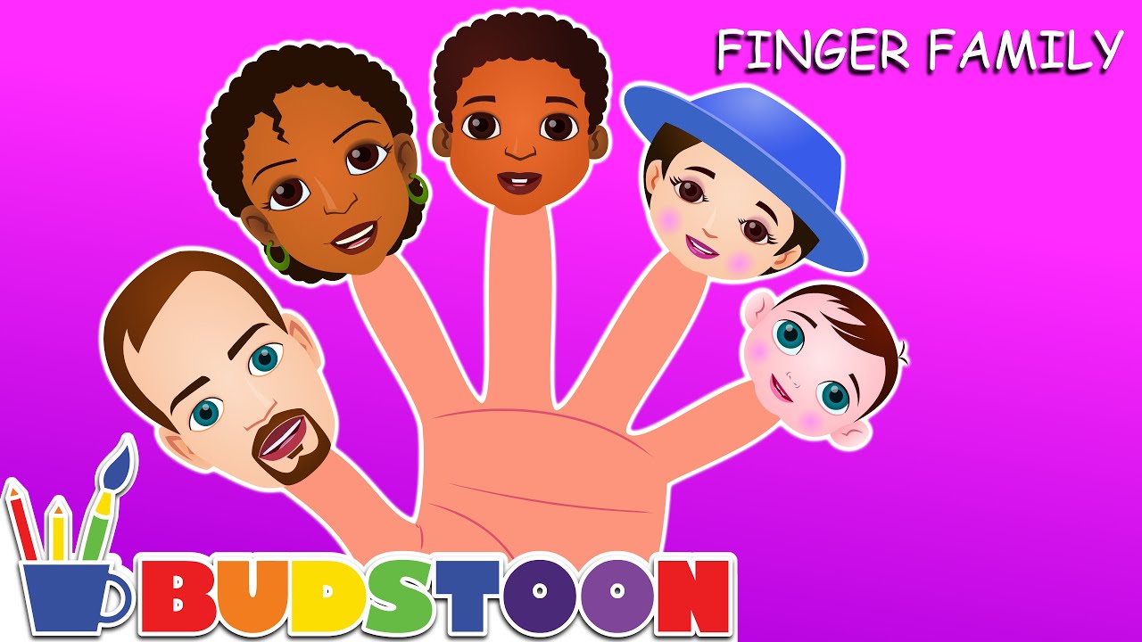 Finger Family | English Nursery Rhymes for Children | Budstoon